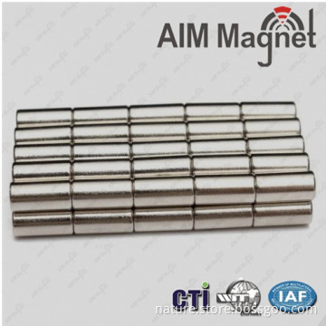 n42 circular cylinder neodymium magnet 5 x 10mm